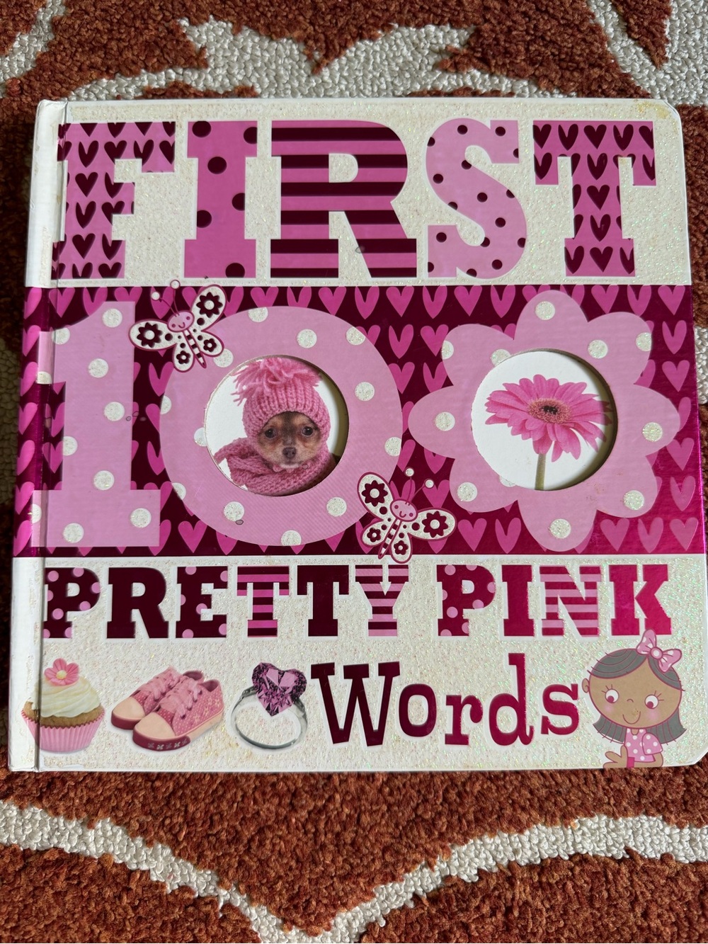 6/$20 ⭐️ FIRST 100 Pretty Pink Words - Pink Kids Picture Book